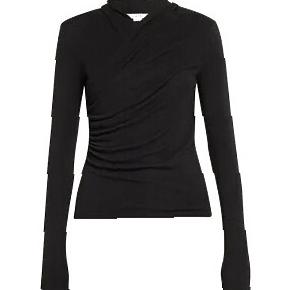 Vince Fixed Wrap Long-Sleeve Top