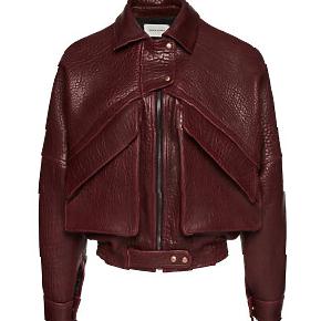 Magda Butrym Leather Bomber Jacket