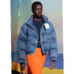 Chanel Denim Puffer Jacket