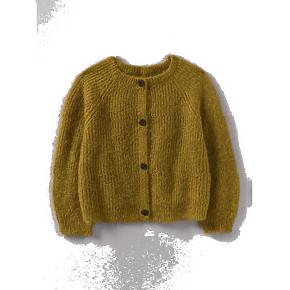 Toast Ribbed Mohair Blend Cardigan