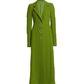 Marina Moscone Tailored Waist Wool Coat Dress