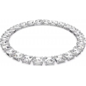  Swarovski Millenia Necklace Square Cut, White, Rhodium Plated