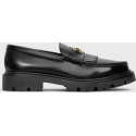  Celine Loafers Margaret with Triomphe Frame in Polished Bull