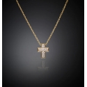  Chiara Ferragni Small Square Pendant Necklace