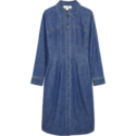  Cos Oversized Denim Waisted Shirt Dress