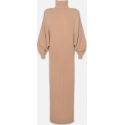  Frame Long Cashmere Dolman Dress in Blush