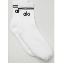  Alo Yoga Unisex Half-Crew Throwback Sock