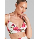  Nadine Merabi Portia White Floral Bra