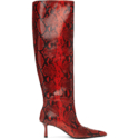 Megan Fox Guarulhos Airport Alexander Wang Red Viola Slouch Boots