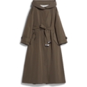  Max Mara the Cube Trenchcoat Cottonp in Khaki